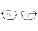 Technolite Flex Eyeglasses Frames TLF 7000 BLACK Gray Rectangular 54-16-145 - £73.13 GBP