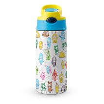 Mondxflaur Cartoon Steel Thermo Mug for Children&#39;s Water Cup 350ml - £15.94 GBP