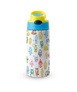 Mondxflaur Cartoon Steel Thermo Mug for Children&#39;s Water Cup 350ml - $19.99