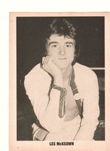 Bay City Rollers Les Mckeown teen magazine pinup clipping BCR 1970&#39;s Shi... - £1.58 GBP