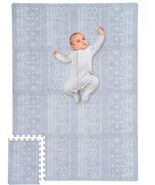 Stylish Baby Play Mat - Soft and Easy to Clean 5.6 x 4 ft. Floor Mat Cre... - $59.39