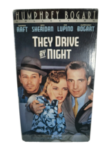 They Drive By Night VHS 1940 Crime Drama Humphrey Bogart George Raft Ida Lupino - £8.20 GBP