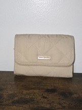 Vera Bradley Khaki ICONIC Performance Twill Riley Wallet   - £22.21 GBP