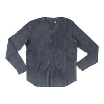 JOHN VARVATOS LONG SLEEVE HENLEY TEE Size L $179  WORLDWIDE SHIPPING - £66.19 GBP