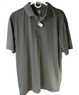 PGA Men&#39;s Collared Polo Golf Shirt Gray Medium Never Worn - $11.30