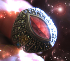 Haunted Ring Magnified Vampire Attraction Connection Extreme Magick 7 Scholar - £174.64 GBP
