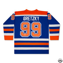 Wayne Gretzky Signed Throwback Jersey Mitchell &amp; Ness &#39;86-87 - Oilers - UDA - $4,195.00