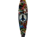 Longboarding for Peace Pintail Longboard 9&quot; x39.128&quot; free ride deck - $49.49