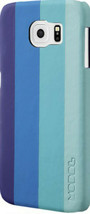 NEW Modal MD-MGS6CB2VS Samsung Galaxy S6 Striped Design Blue/Purple Snap-On Case - £3.71 GBP