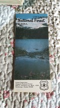 1983 Chugach National Forest Alaska Map - £3.10 GBP