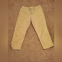 Levi&#39;s women size 12 and 26 Length tanned pants - $19.79