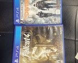 2 PS4 : FALLOUT 4 + THE DIVISION ( PlayStation 4) used/ COMPLETE - $7.91