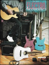 1994 Washburn EA30 SB Electro electric/acoustic guitar ad 8 x 11 adverti... - £3.36 GBP