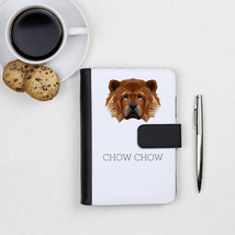 Notebook, book with a Chow chow dog. A new collection with the geometric dog - £35.39 GBP