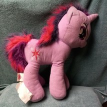 New My Little Pony Twilight Sparkle Large Plush 18&quot; Purple Pink Unicorn Toy MLP - £14.69 GBP