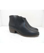 Clarks Women's Mila Myth Fashion Boot Black Combi Leather 9.5M - $80.74