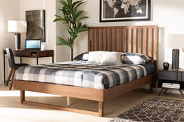 Camara Walnut Brown Full Size Platform Bed - $4,974.83 MXN