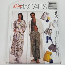 Vintage McCall&#39;s 9680 Sewing Pattern Pajamas Adult - £8.48 GBP