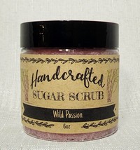 Organic Wild Passion Body Sugar Scrub(Vegan)(Cruelty-Free) 6 oz - £8.92 GBP