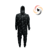 1x Spacesuit Raw Black On Black One Piece Spacesuit | 2XL | Built In Tray - £88.48 GBP