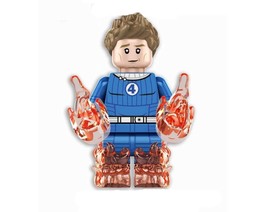 Minifigure Custom Toy Human Torch The Fantastic Four 2025 - $7.08