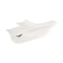 Speedo Unisex Latex Sock - White/Black, L  - $19.00