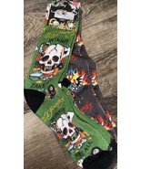Ed Hardy ~ Men&#39;s 2-Pair Crew Socks Multicolor Polyester Cushioned ~ Size... - $33.83 CAD