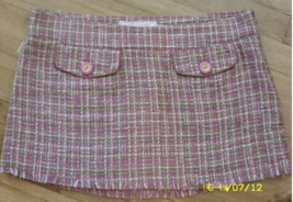 Vtg Hollister Tweed Mini Skirt Size 9 Womens Juniors - £26.94 GBP