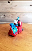 Disney Goofy Train Conductor 2.5 inch Mickey &amp; Minnie&#39;s Runaway Railway - £12.31 GBP