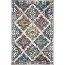 HomeRoots 395718 8 x 10 ft. Blue Traditional Floral Motifs Area Rug - £231.36 GBP