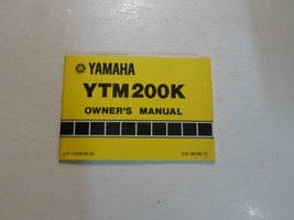 1983 Yamaha YTM200K Owners Operators Manual FACTORY OEM BOOK 83 DEALERSH... - $70.09
