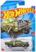 Hot Wheels - &#39;55 Chevy Bel Air Gasser: &#39;22 Chevy Bel Air #2/5 - #43/250 *Green* - £3.53 GBP
