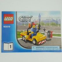 Lego City Stunt Man 60019 Building Instruction Manual Replacement Part B... - £1.98 GBP