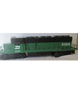 LIONEL BURLINGTON NORTHERN  SD40-2 DIESEL #6586 O GAUGE train NEW - $347.20