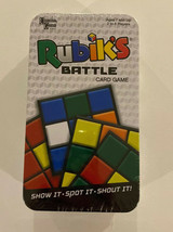 New!  Rubiks Battle Card Game Tin Sealed - $11.29