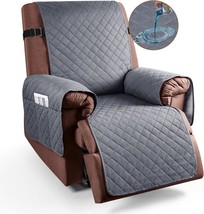 Kincam 100% Waterproof Recliner Chair Cover, Reclining Couch, 30&quot;, Dark ... - £35.19 GBP