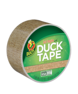 Duck Tape Branded Duct Tape, Beige Burlap, 1.88&quot; X 10 Yards - £6.23 GBP