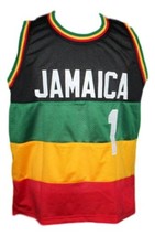 Fly Rasta Team Jamaica Basketball Jersey New Sewn Any Size - £27.96 GBP