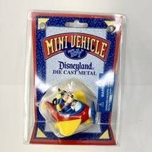 Disneyland Mickey Mouse Aviator Mini Plane￼ Toy Die Cast  Disney New - £13.29 GBP