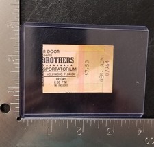 DOOBIE BROTHERS - VINTAGE DEC. 8, 1978 HOLLYWOOD, FLA CONCERT TOUR TICKE... - $20.58 CAD