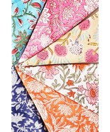 10 Pc Cotton Cloth Napkins Hand Block Print Hand Made Size 16x16 Inch Pr... - €30,08 EUR