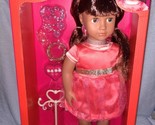 Our Generation ADELITA 18&quot; with Pierced Ears Jewelry Doll New FREE SHIP - $42.88