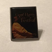 Gene Harris Festival Enamel Lapel Pin - £4.37 GBP