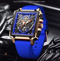 Reloj analógico de silicona para hombre, accesorio de pulsera de cuarzo ... - £43.24 GBP