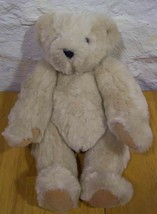 Vermont Teddy Bear TAN BEAR 16&quot; Plush Stuffed Animal - £23.27 GBP