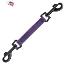 Dog Pet Prong Collar Safety Backup Clip W 5/8&quot; x L 8.5&quot; Violet Purple - £20.40 GBP