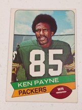 Ken Payne Green Bay Packers 1977 Topps Card #4 - £0.78 GBP