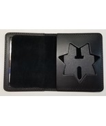 Las Vegas (Nevada) Police Recessed 3-inch Star/ID Black Leather BiFold W... - $28.01