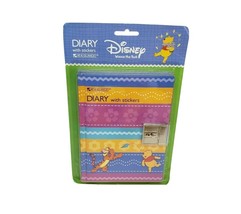 2001 DISNEY AT-A-GLANCE WINNIE THE POOH DIARY BOOK W STICKERS SEALED PAC... - $37.05