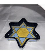 Winter Rosen Trinket Dish Jewish Star Of David Avis Judaica Imports NYC - $25.00